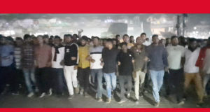 মান্নানকে নিয়ে ষড়যন্ত্রকারীদের প্রতিহতের ঘোষণা দিয়ে সিদ্ধিরগঞ্জে মধ্যরাতে মিছিল