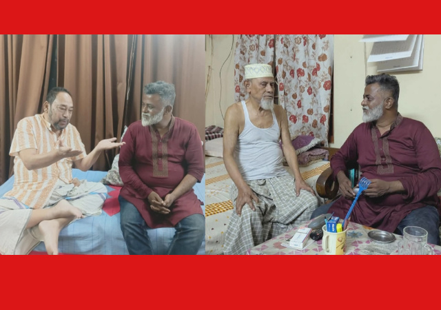 বিএনপিসহ বিভিন্ন রাজনৈতিক দলের প্রবীণ অসুস্থ নেতৃবৃন্দের সঙ্গে নববর্ষে খোরশেদের শুভেচ্ছা বিনিময়