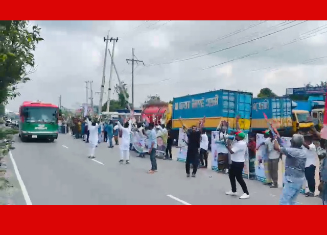 প্রধানমন্ত্রীকে সালাম ও স্বাগত জানিয়েছেন সেলিম হোসেন দিপু